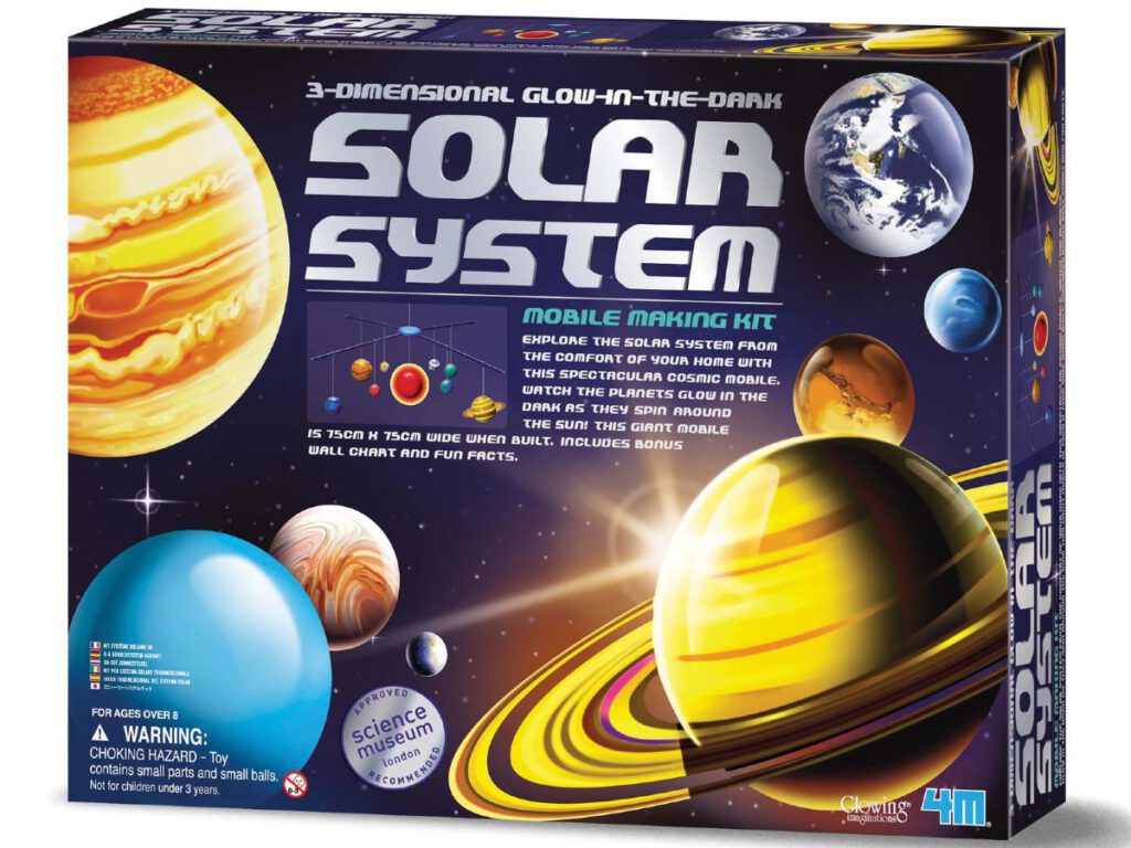 מובייל מערכת השמש תלת מימדי