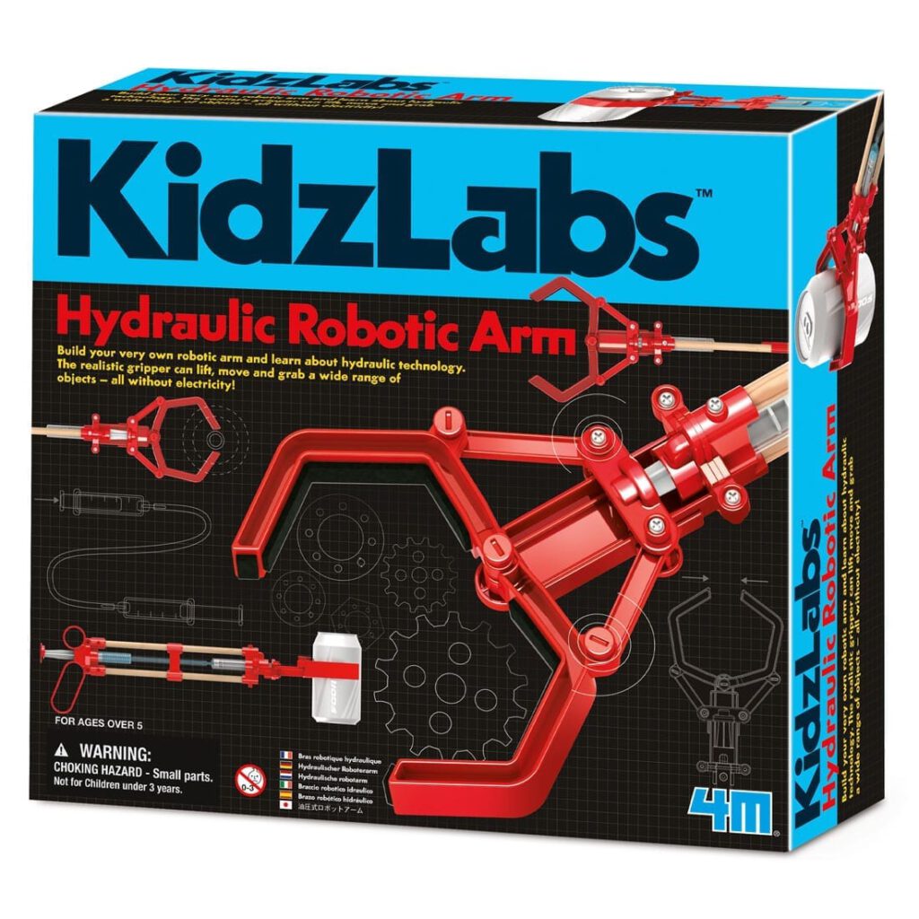מדע לילדים – יד רובוטית