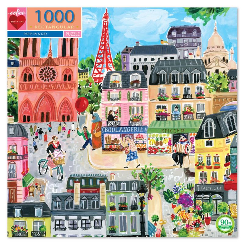 פאזל – 1000 חלקים – יום בפריז