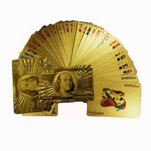 קלפים פוקר זהב דולר