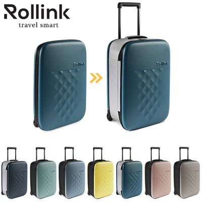 מזוודה מתקפלת Rollink רולינק, מזוודה דקה