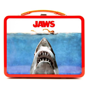 קופסת אוכל מזוודה רטרו מלתעות, JAWS, מבט קדמי