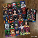 פאזל DC קומיקס דמויות, 1000 חלקים