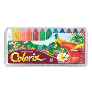 צבעי פסטל אקוורל לילדים, קולוריקס colorix. 12 צבעים באריזה