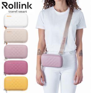 רולינק rollink תיק צד קשיח קטן במגוון צבעים