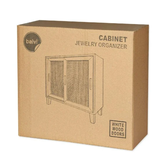 שידת עץ קטנטונת לתכשיטים ואקססוריז Cabinet