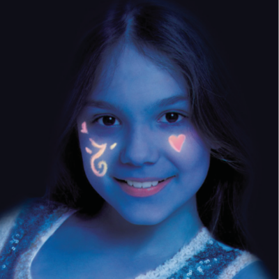 צבעי פנים זוהרים