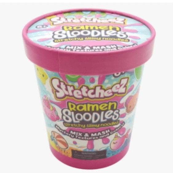 סליים צבעוני במראה אטריות רמן Stretchy Ramen Sloodles