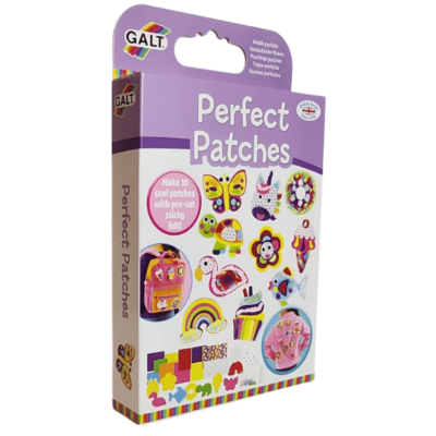 ערכת פאצ'ים לילדים Galt Perfect Patches – פאצ'ים של פרפר, חד קרן, גלידה וקשת