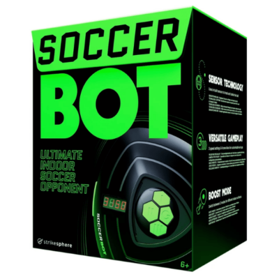 רובוט כדורגל Soccer Bot של strikesphere עם מסך ניקוד